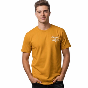 Crooks & Castles Men’s Small Yellow Short Sleeved T-Shirt